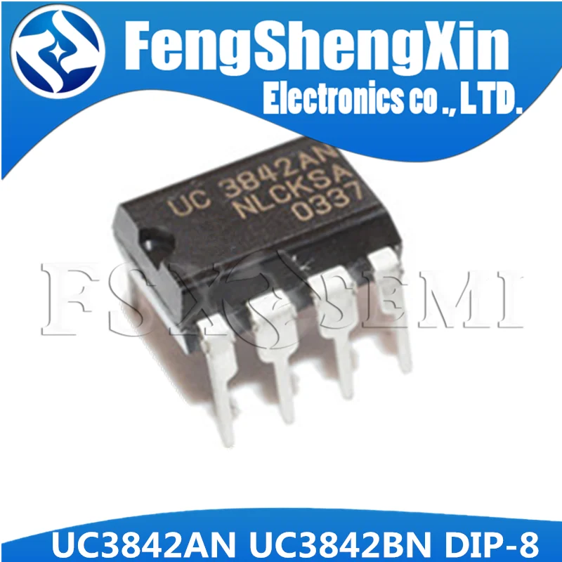 10 шт./лот UC3842AN DIP8 UC3842 UC3842BN DIP 3842AN DIP-8 UC3842A UC3842B PWM контроллер IC | Электронные