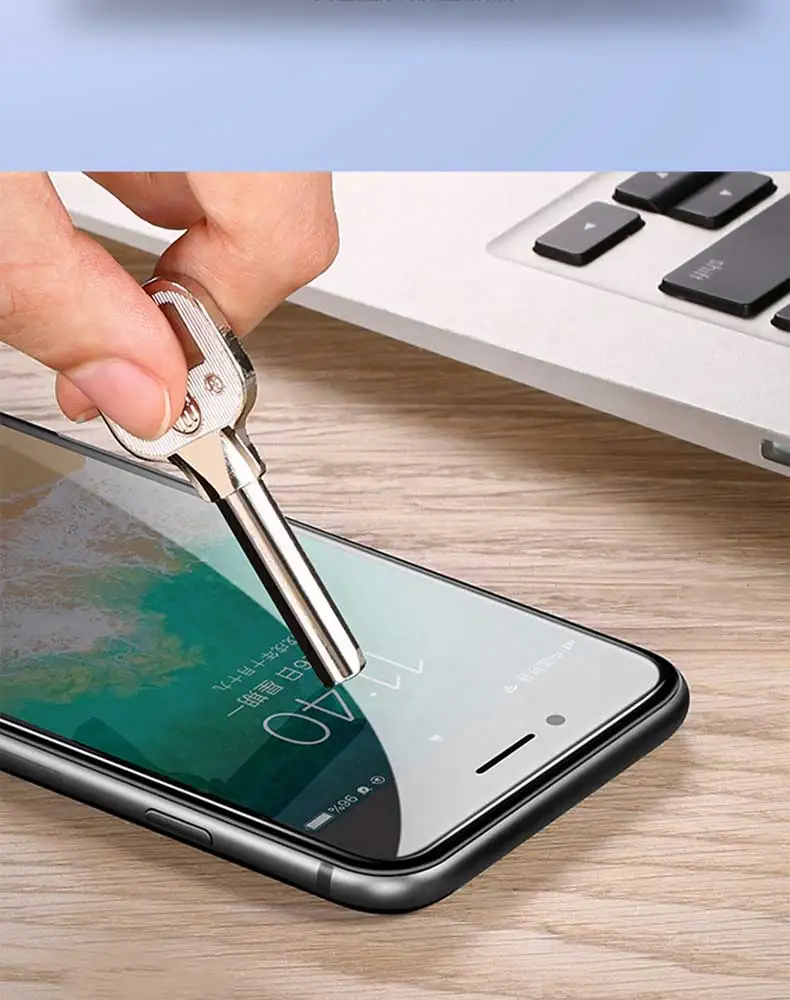 Защитное стекло для iPhone 8 7 6 6S Plus 5 5S SE закаленное стекло для экрана 9D изогнутое стекло на iPhone X XS Max XR Пленка чехол
