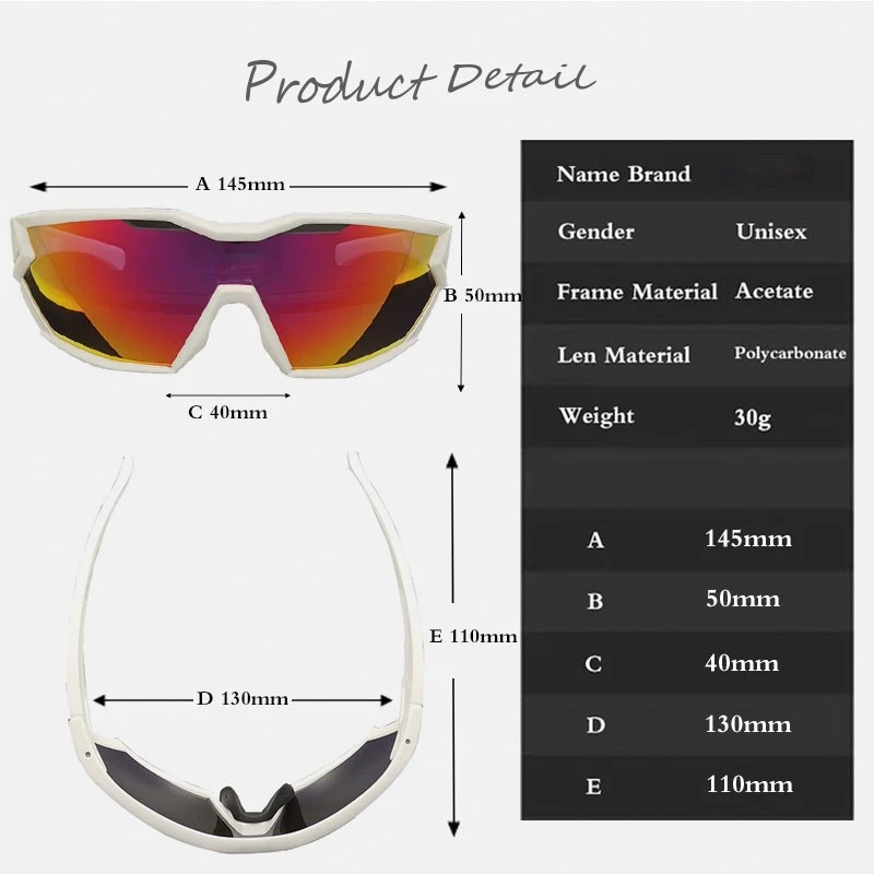 

2021 photochromic cycling new fashion glasses men's mountain bike UV400 outdoor sports cycling sunglasses mtb woman eyewear