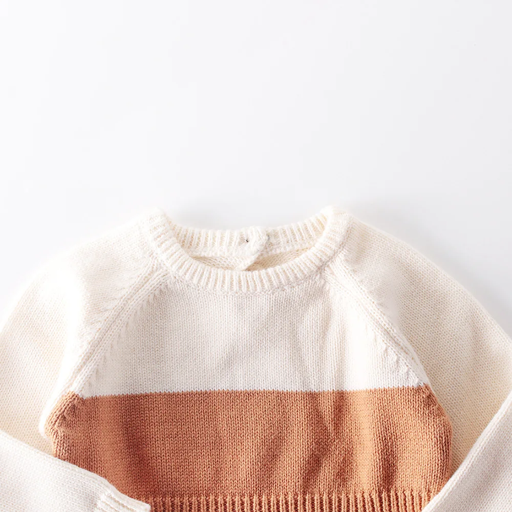 Детский вязаный детский костюм Рождественская Одежда для маленьких мальчиков и