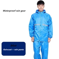 2020 new colorful fashion adult waterproof men women raincoat hooded for adults travel fishing climbing cycling
