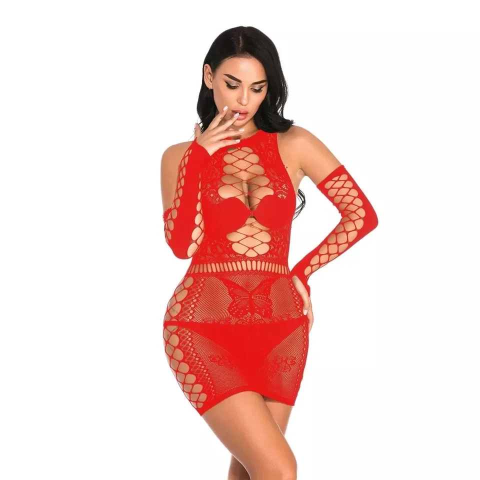 Пикантное женское нижнее белье Экзотическая одежда для сна женский халат ночная