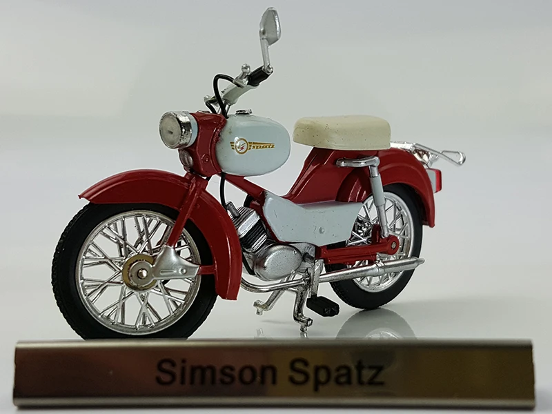 A tlas 1:24 Simson Spatz мотоцикл сплав игрушки для детей Детские модель подарок
