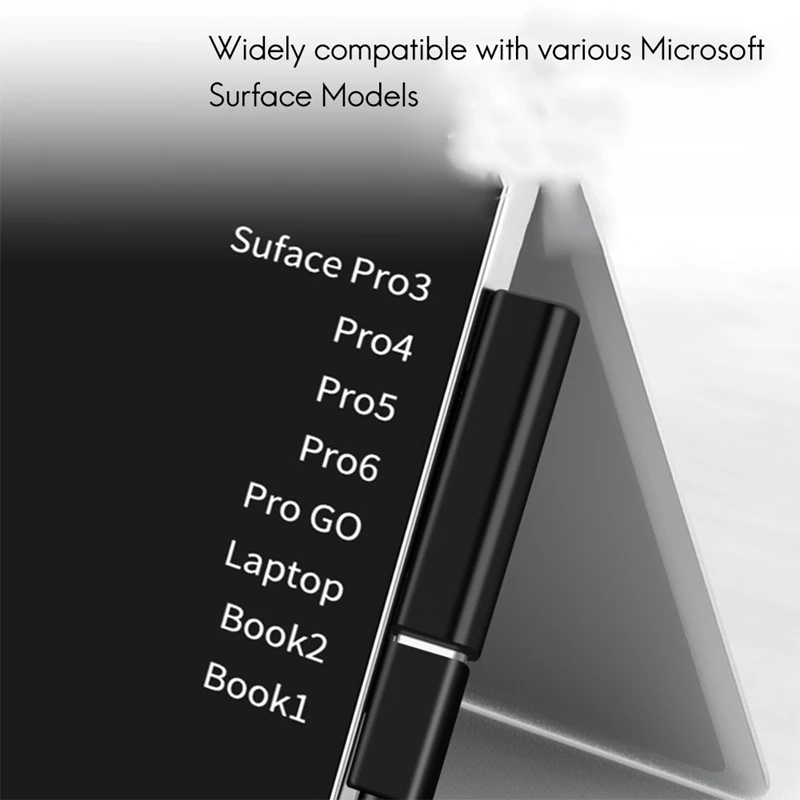 Переходник с Type-C на поверхность PD для быстрой зарядки переходник Surface Progo 3 4 5 6