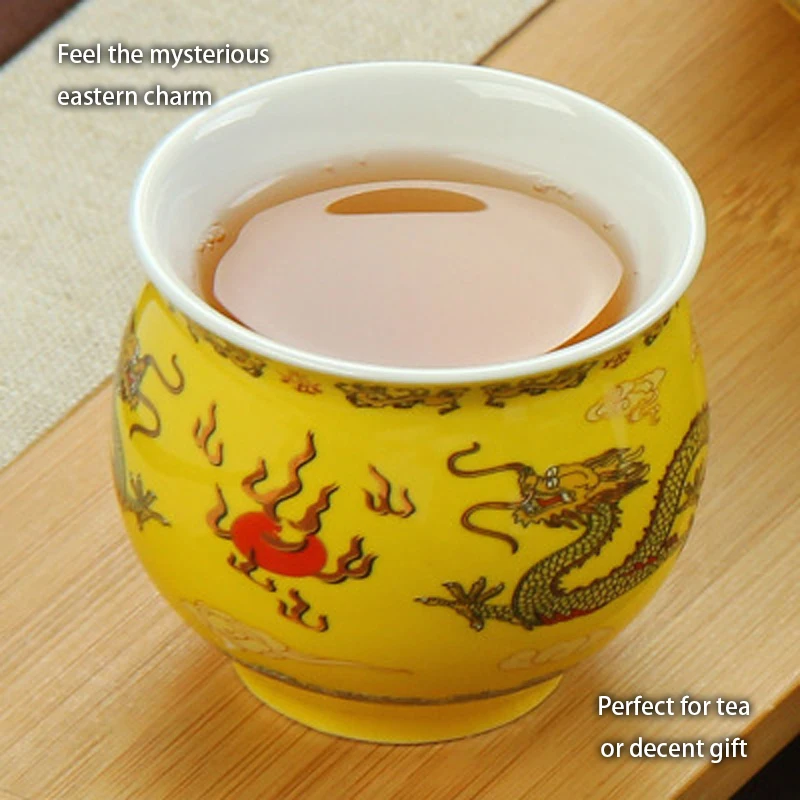 Китайский керамический чайный сервиз фарфоровая чайная чашка кунг-фу чайник с