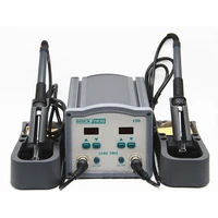 quick 203d double station digital display high frequency soldering station electric soldering iron lead free