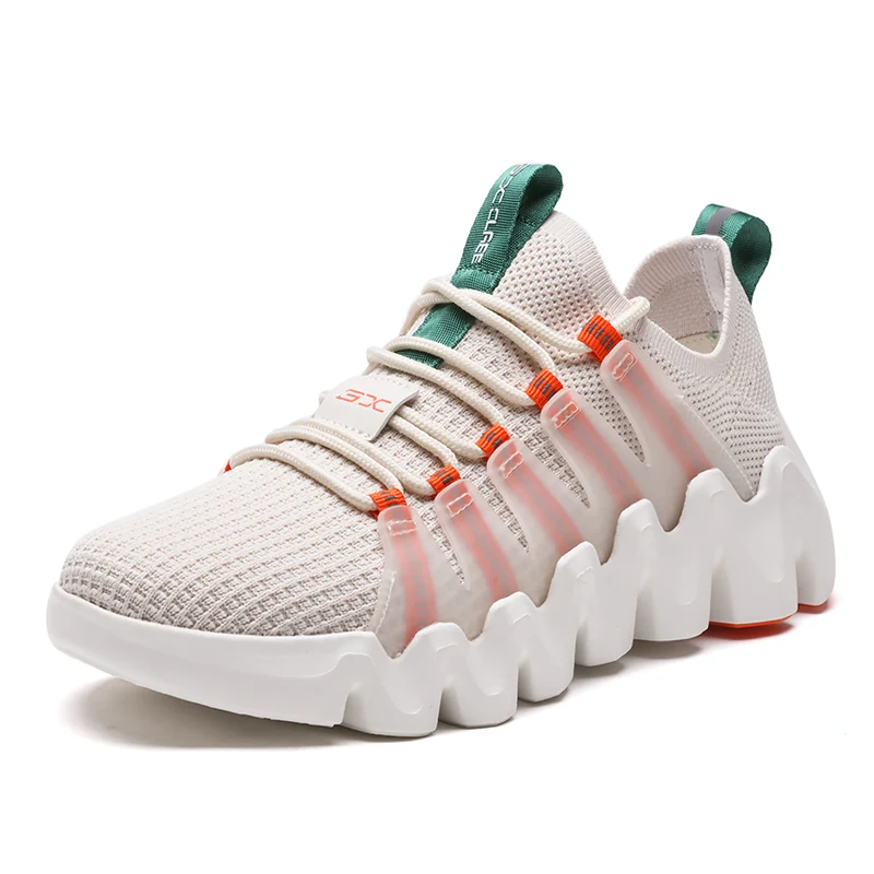 

2020 New Casual Shoes for Men Fashion Mesh Breathable Sneakers Comfortable Men Shoes Trainers Size 39-45 Zapatillas De Hombre