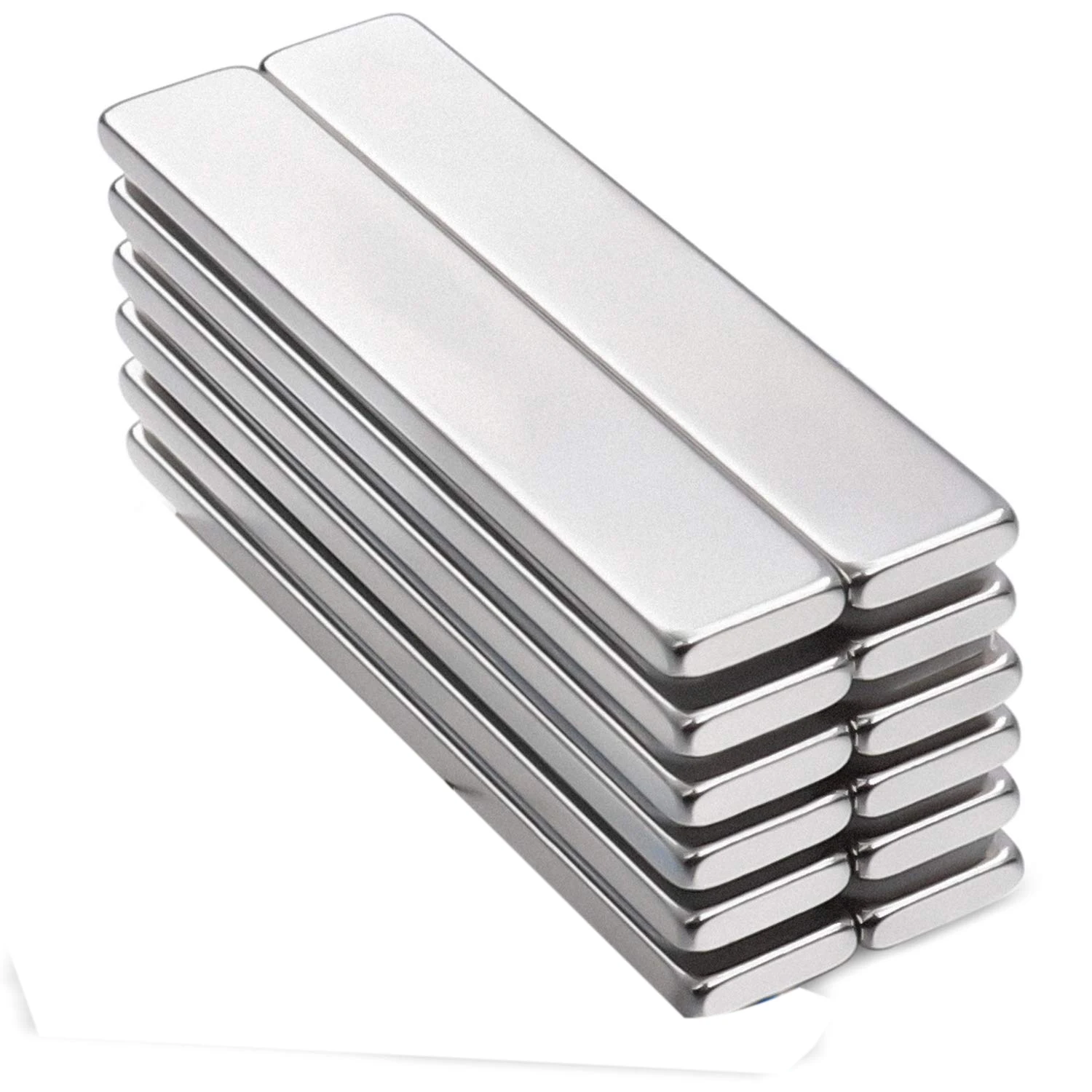 

Powerful Neodymium Bar Magnets, Heavy Duty Magnets with Double-Sided Adhesive, Rare Earth Magnet Perfect for Fridge,5pcs