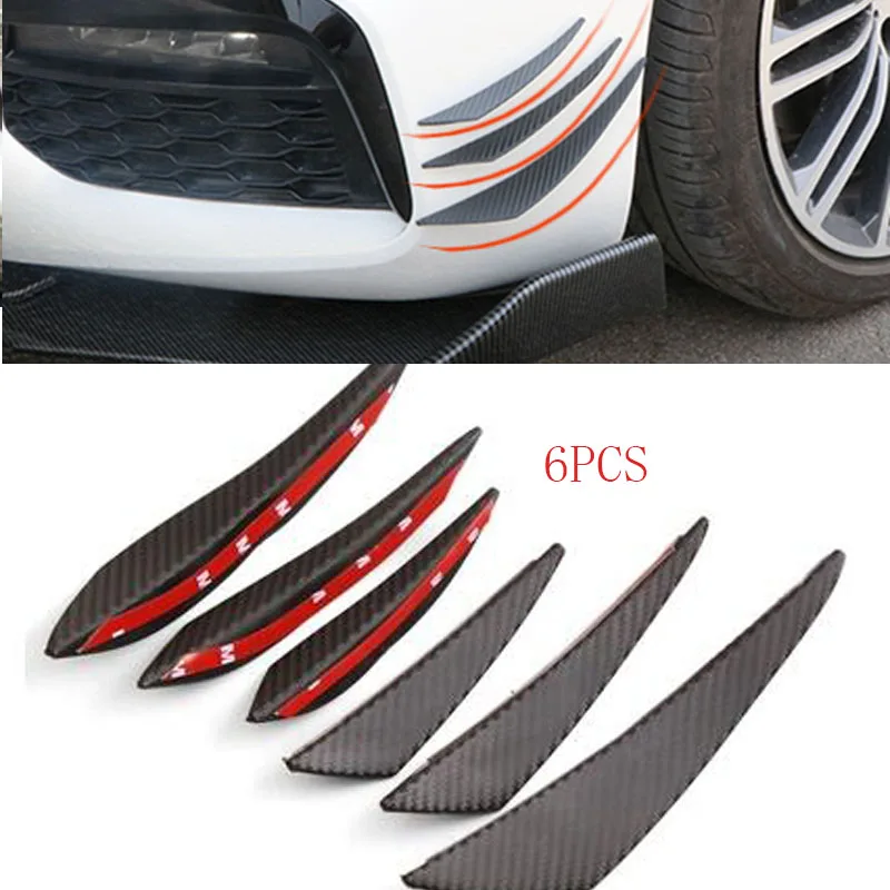 Фото Новый разделитель переднего бампера из 6 шт./партия для Renault Megane 2 3 Duster Logan Clio 4 3 Laguna 2 Scenic Sandero 2 Captur Fluen №4