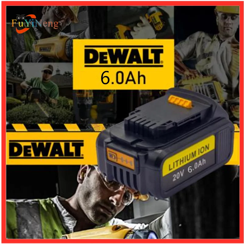 

Литиевая сменная батарея DCB200 20 в макс. 6,0 Ач для DeWalt 18 в DCB184 DCB200 DCB182 DCB180 DCB181 DCB182 DCB201 DCB206 L50