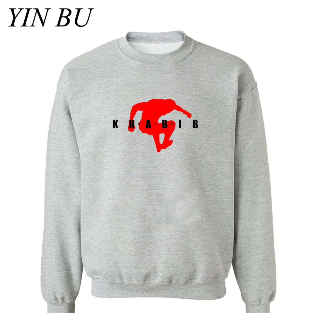 Parody Khabib Nurmagomedov MMA Russian The Eagle Air Fighter Hoodie Men Sweatshirts Streetwear Long Sleeve | Мужская одежда