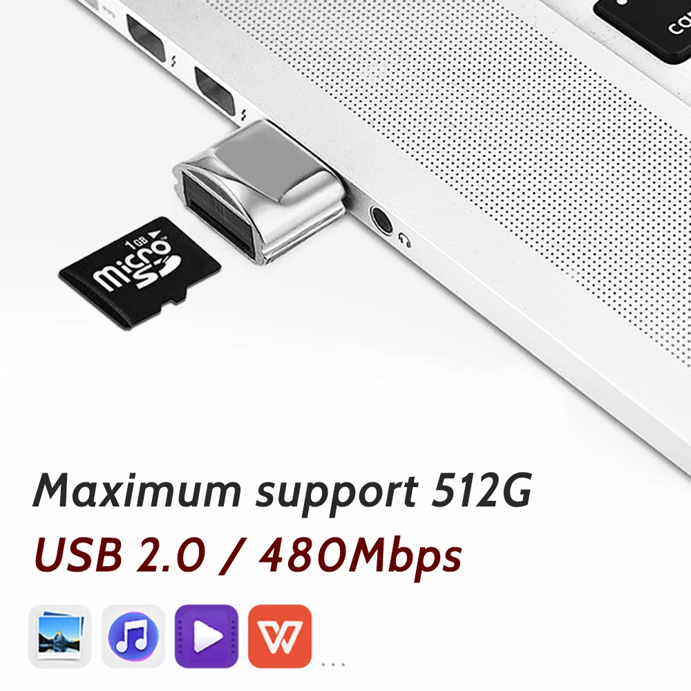 Micro Usb OTG TF кардридер USB Type C адаптер поддержка 512 Гб карта памяти для смартфона