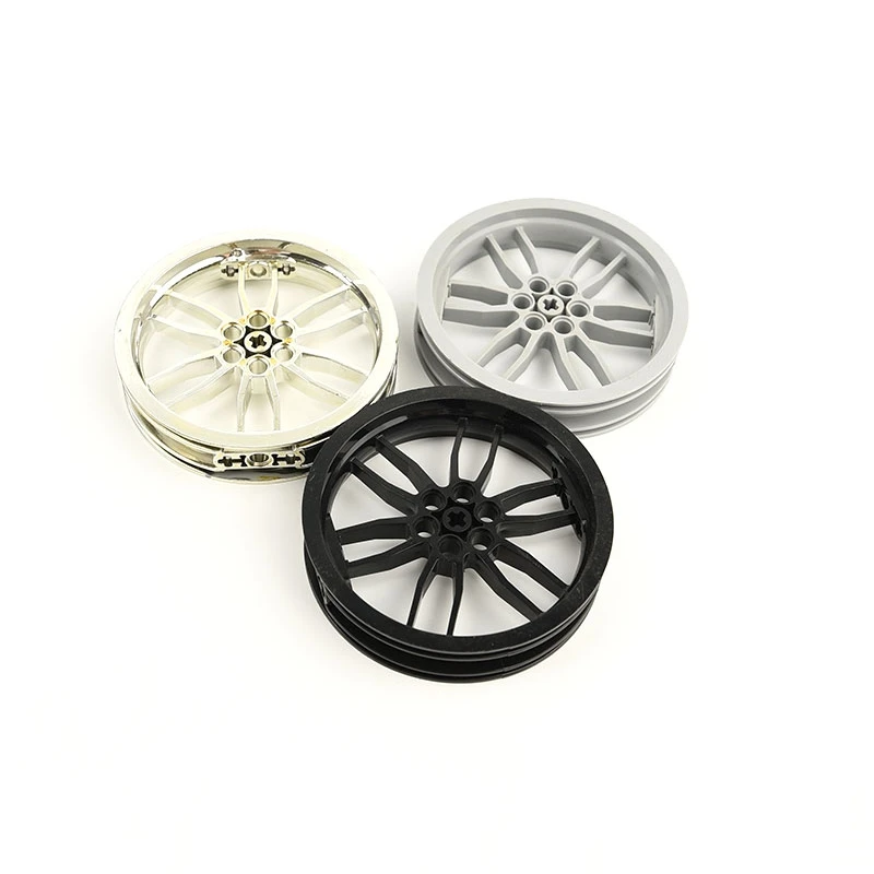 

Одиночная распродажа, строительные блоки, колесо 75 мм, диаметр x 17 мм, мотоциклетные блоки, коллекция, модульные игрушки GBC для технического н...