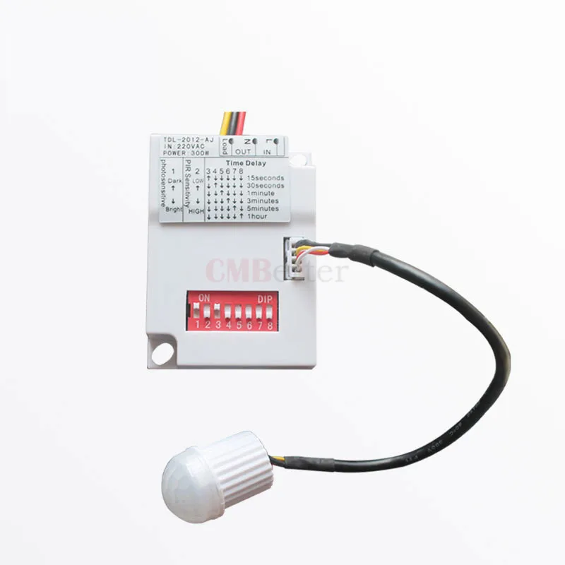 DC12v AC220V ИК инфракрасный модуль датчик тела умный светильник лампа движения
