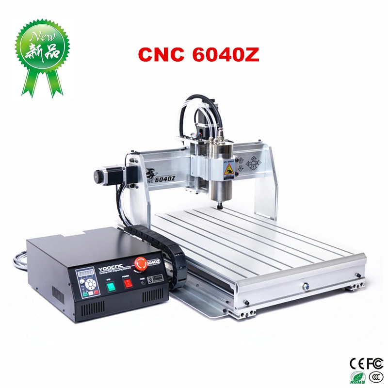 Фрезерный станок с ЧПУ 1.5кВт 2.2KW 6040 PVC ABS PCB Wood гравировальная машина для алюминия