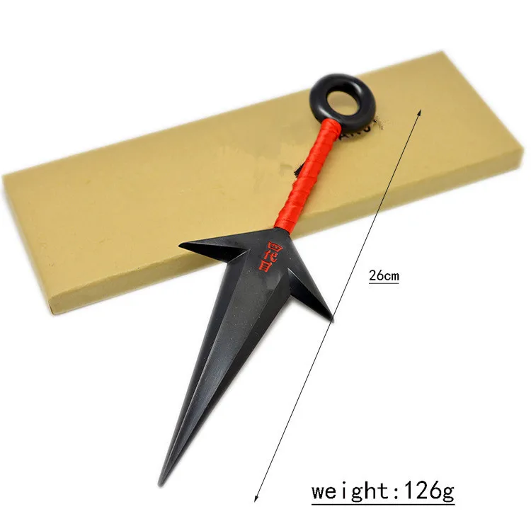 Аниме Косплей пластиковое оружие реквизит кунай Ниндзя четвертого поколения Naurto