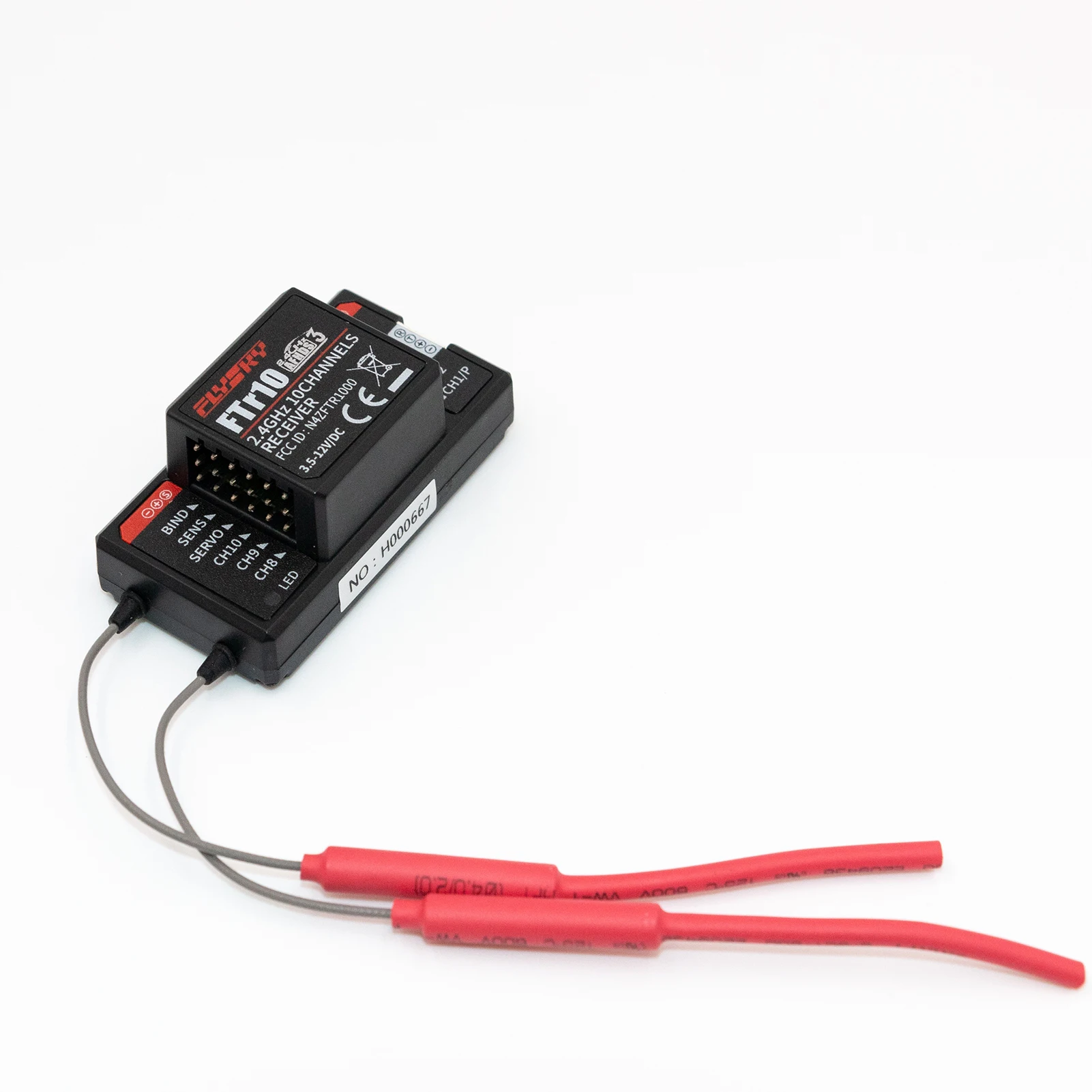 FlySky FTR10 2.4G 10CH AFHDS 3 RC Receiver Dual Antenna Support i-BUS/S-BUS/PPM Output for PL18 Transmitter Drone Airplane - Приемник FlySky FTR10 2.4G 10CH AFHDS 3 с двумя антеннами, поддерживающий i-BUS/S-BUS/PPM выход для передатчика PL18, для дрона ил