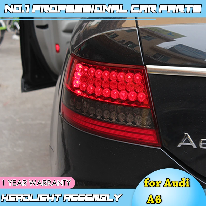 Автомобильные аксессуары для хвост светильник s 2005-2008 Audi A6L светодиодный задний