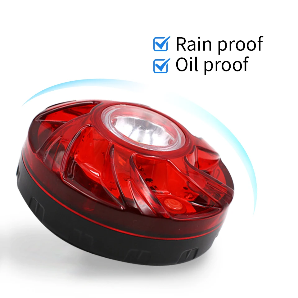 Светодиодный фонарь Geoeon Red для дорожной безопасности аварийный светильник