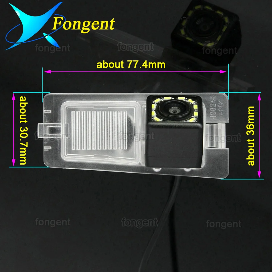 Камера заднего вида для Ssangyong Rexton Kyron 2020 2019 2018 2017 2016 2015 2014 2013 2012 2011 2006 автомобиля -