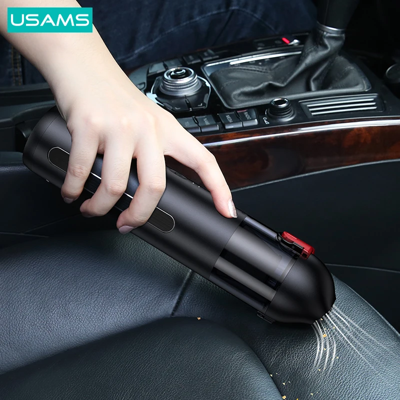 

USAMS Portable Car Vacuum Cleaner Tool Wireless 6000Pa Handheld Mini Auto Cordless Vaccum Cleaner for Car Home Vacum Accessories