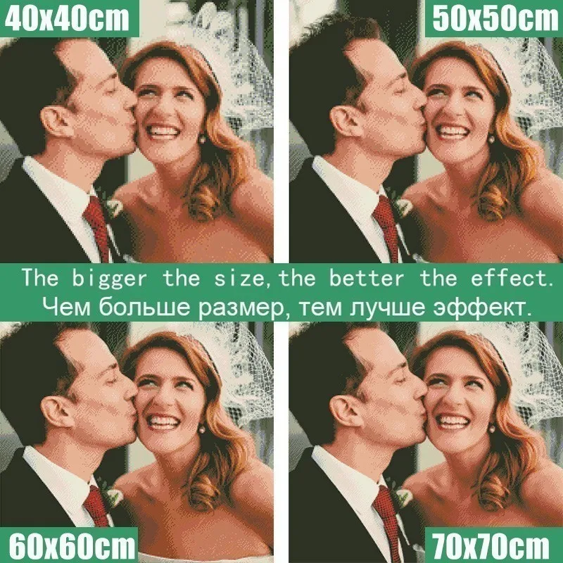 Алмазная 5D картина сделай сам квадратной формы с привлекательным рисунком для