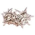 25 шт., деревянные украшения в форме Эйфелевой башни