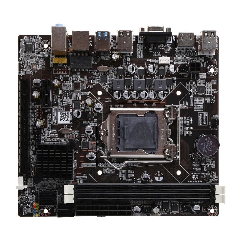 

87HA B75 Desktop Motherboard LGA 1155 CPU Socket PCI-E USB 3.0 SATA II Interface DDR3 x 2 Memory Slot for Desktop Computer