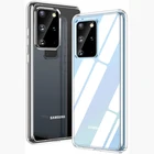 Силиконовый чехол для Samsung Galaxy S20 FE S30 S10 Note 20 10 9 Lite Plus Ultra A21 S A51 A71 A31 A41 A11 A40, мягкий прозрачный