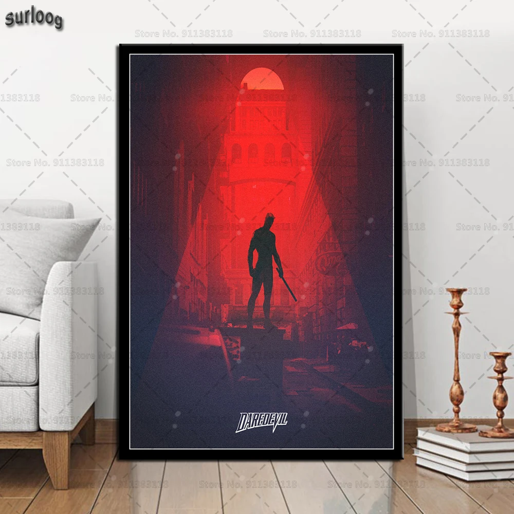 Плакаты и принты Daredevil Популярная ТВ-серия настенные художественные картины