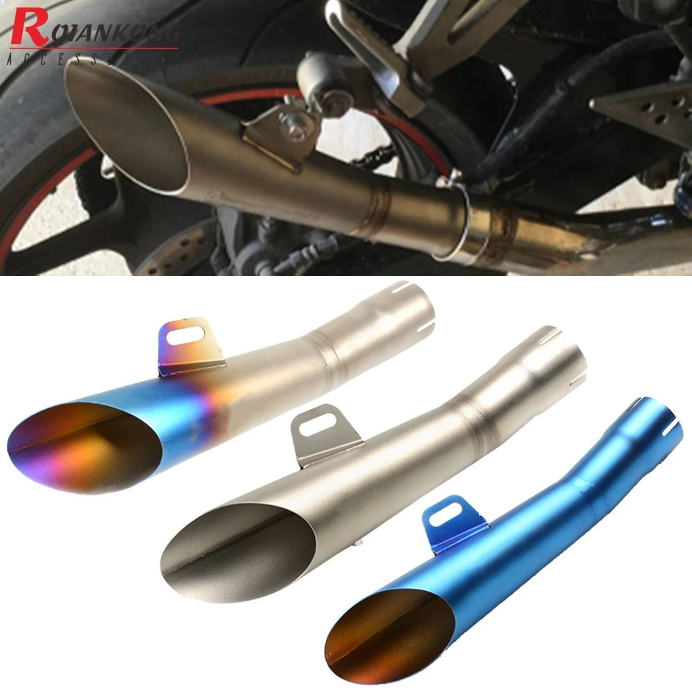 36 51 мм Универсальный мотоцикл выхлопной скутер модифицированный Глушитель Трубы