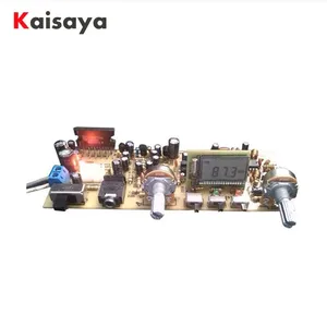 Стерео FM плата радиоприемника цифровая частотная модуляция плата радиоприемника последовательный порт DIY FM радио TA8122 TA2111 аксессуары G5-012