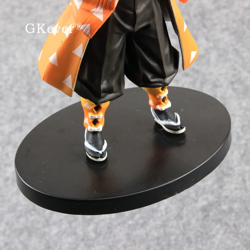 Экшн-фигурка уничтожителя демонов Agatsuma Zenitsu Nezuko Kimetsu no Yaiba аниме фигурка ПВХ