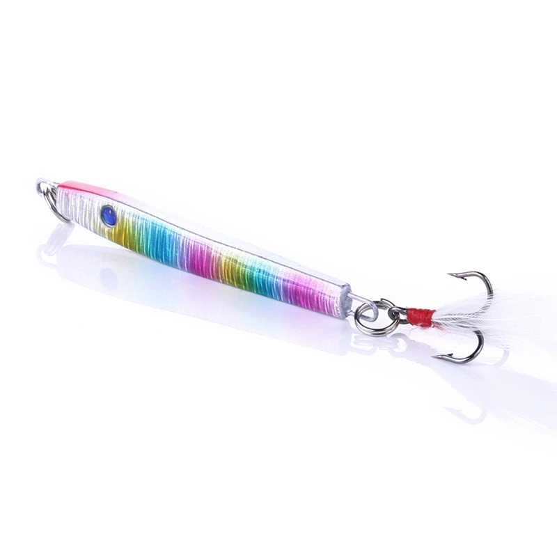 

10pcs Artificial Bait Reusable Casting Jig Lures Jigging Ocean Boat Fishing Accessories Outdoor Fishing Tools Lure