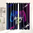 Детские Модные занавески для детской комнаты, полузанавески высокого качества для гостиной, детской спальнизанавески с узором для игр