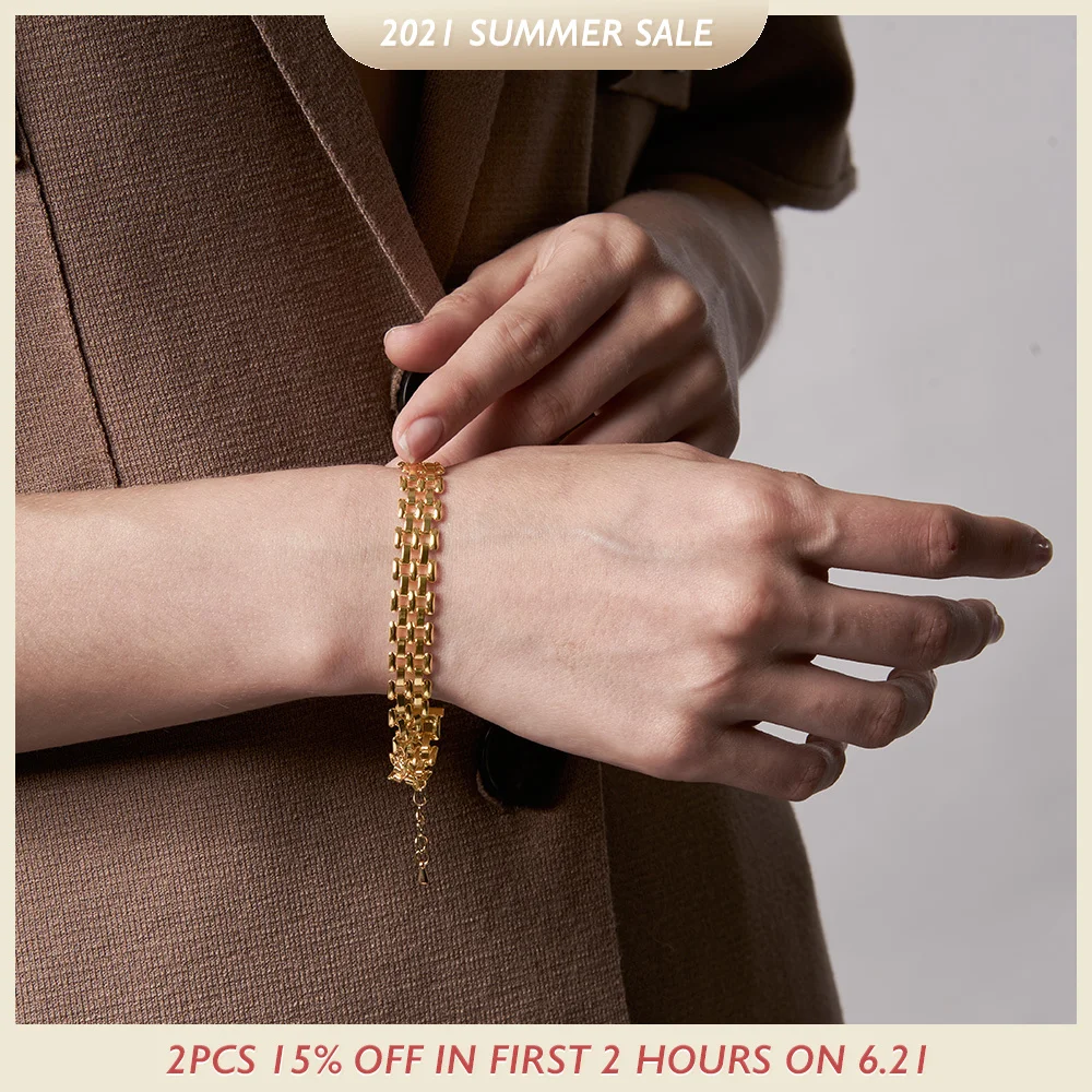 ENFASHION браслет для часов эффектный золотой цвет элегантный женщин 2020 подарок