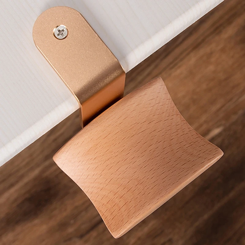 

Universal Headphone Stand Holder Z-shape Wall-mounted Headset Hanger Hook Wood Bracket Display Rack