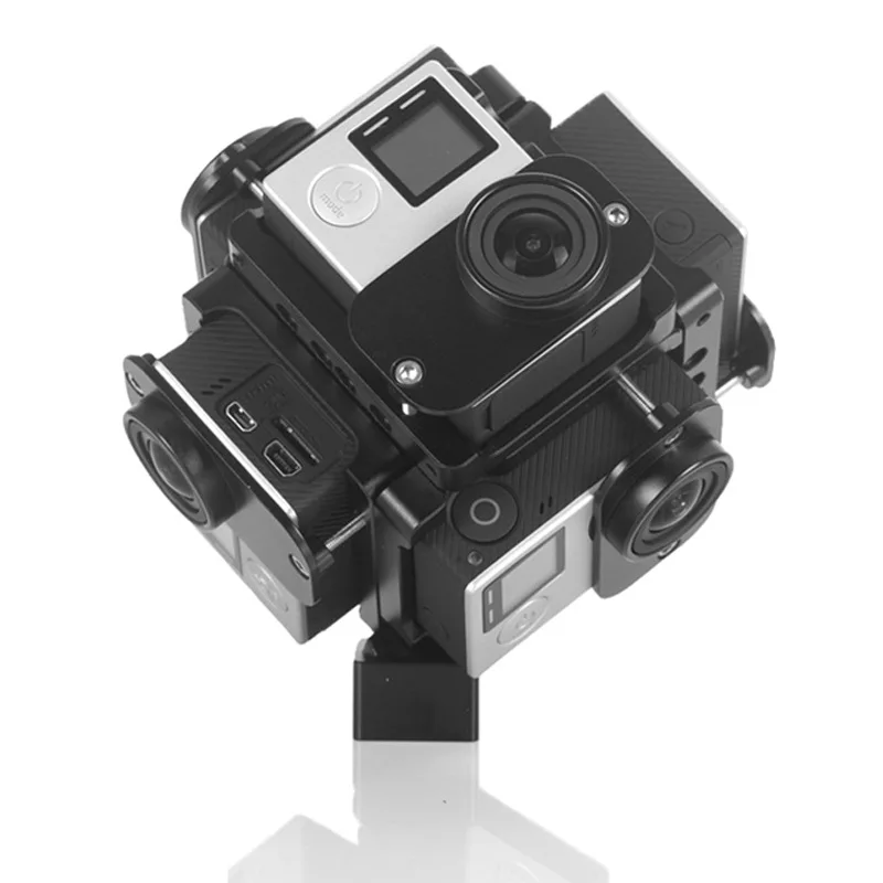 

Для панорамной подставки GoPro, клетка для собак 4-го поколения с функцией панорамной съемки и наклона на 720 градусов, аксессуары для панорамно...