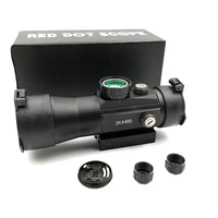 3x44 green red dot sight scope red dot 3x44 tactical optics riflescope fit 1122mm rail rifle sight for hunting