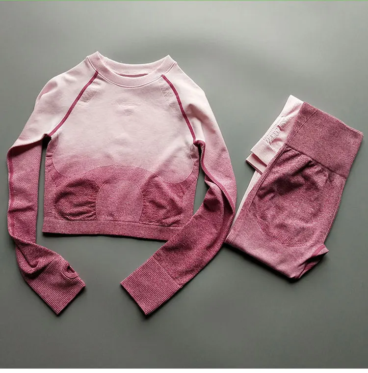 

2021 New Yoga Set Sports Bra Leggings Comfortable Women Gym Set Clothes Seamless Workout Fitness Sportswear Fitness Sports Suit