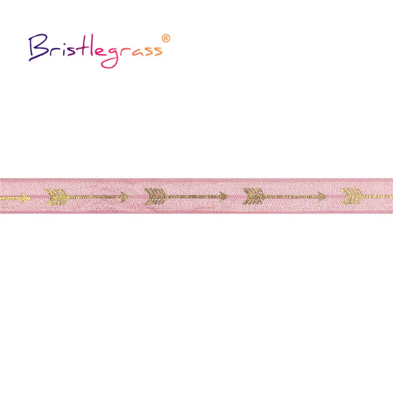 BRISTLEGRASS 2 5 10 ярдов 5/8 &quot15 мм Золото Стрелка Фольга печати отложной резинки враг