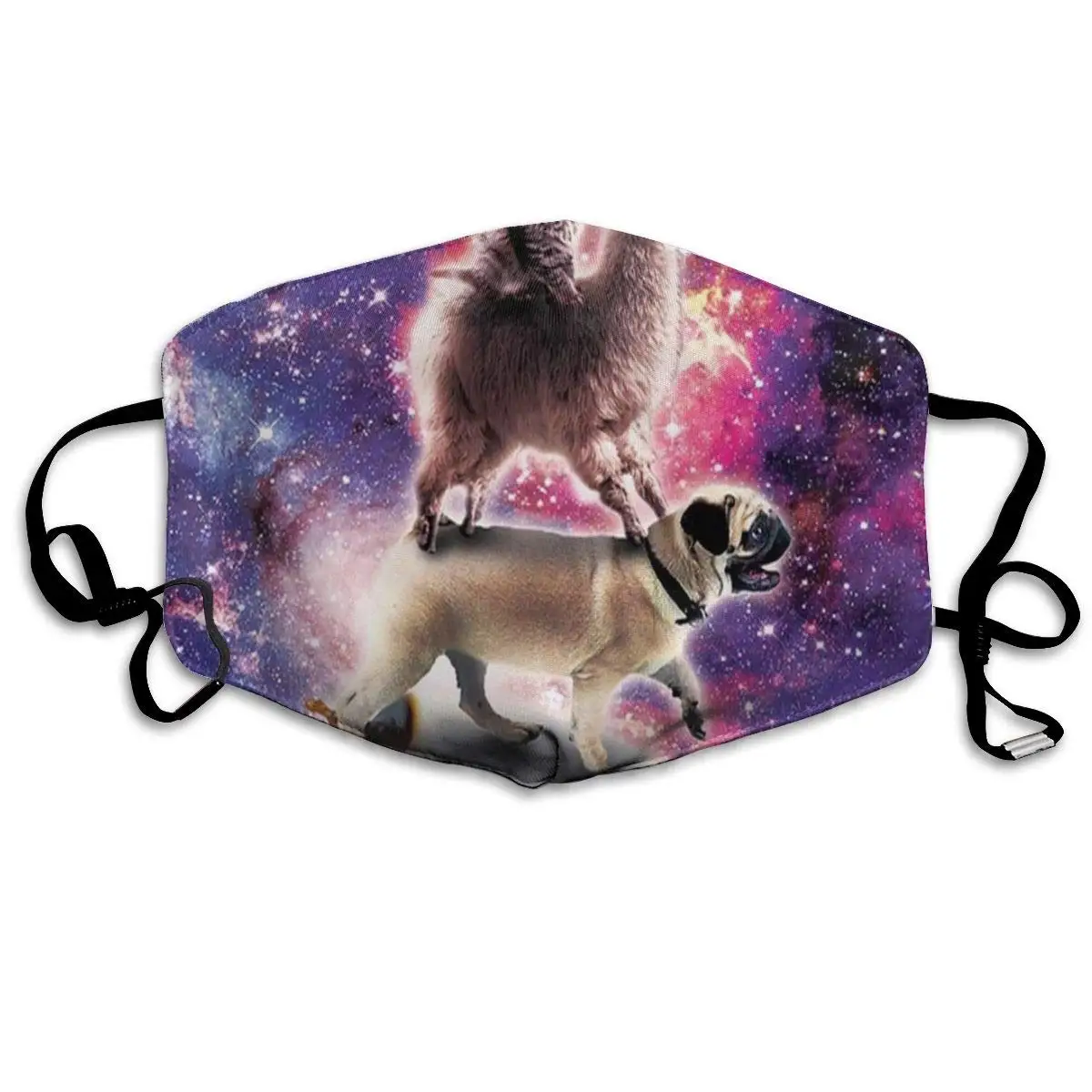 

Personality Anti Dust Mouth Face Masks-with Adjustable Straps Reusable Washable-Fashion for Cycling for Men Women Rainbow