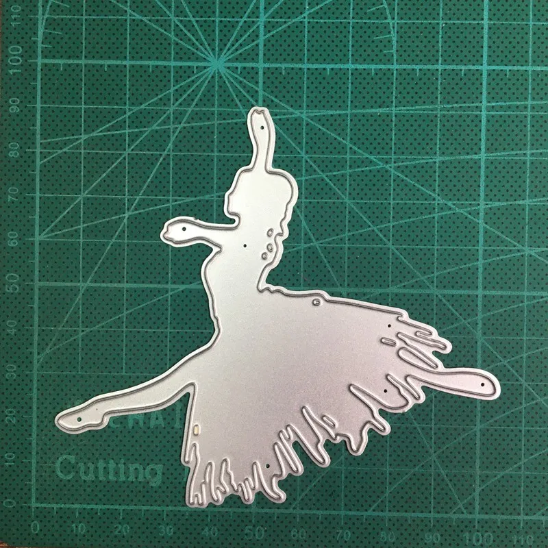 

2020 new Craft dies Dancing Dress Fairy Metal Cutting Dies Stencils for DIY Scrapbooking dies Embossing Album Paper Cards Making