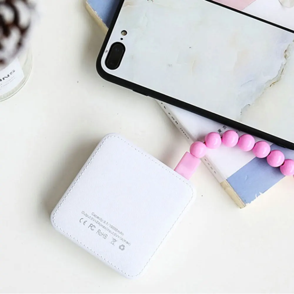 CASEIER, мини внешний аккумулятор, 10000 мА/ч, милый USB светодиодный внешний аккумулятор для iPhone, Xiaomi, зарядка, внешний аккумулятор, портативное зарядное устройство, внешний аккумулятор