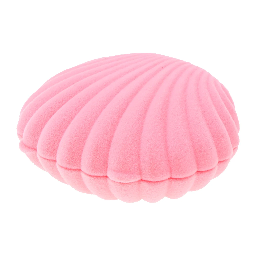 

Shell Jewelry Gift Ring Box for Personal Jewelry Necklace Storage Pink