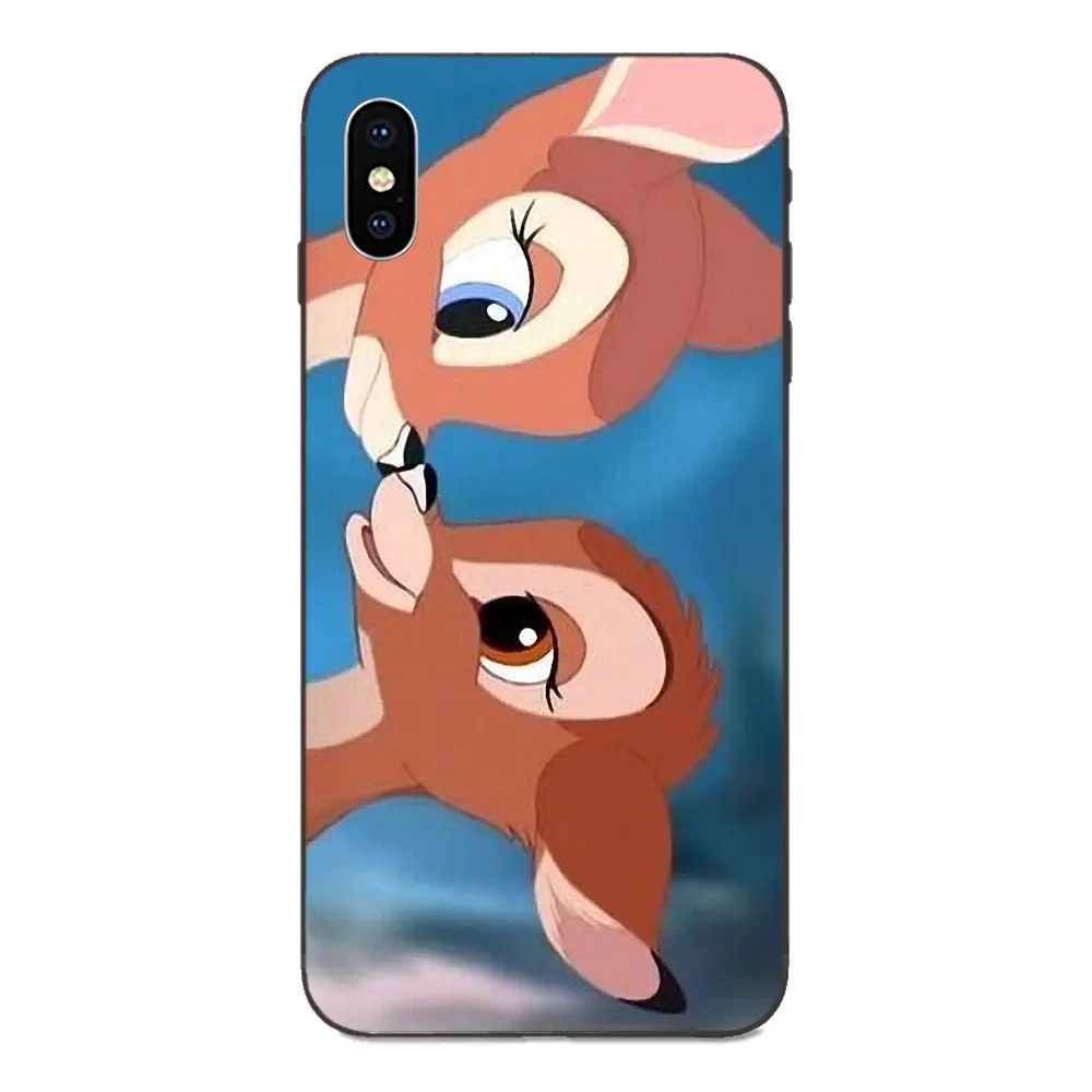 Мягкий чехол из ТПУ для Xiaomi Redmi Mi Note 2 3S 8 9 Lite SE Pro Design Bambi | Мобильные телефоны и