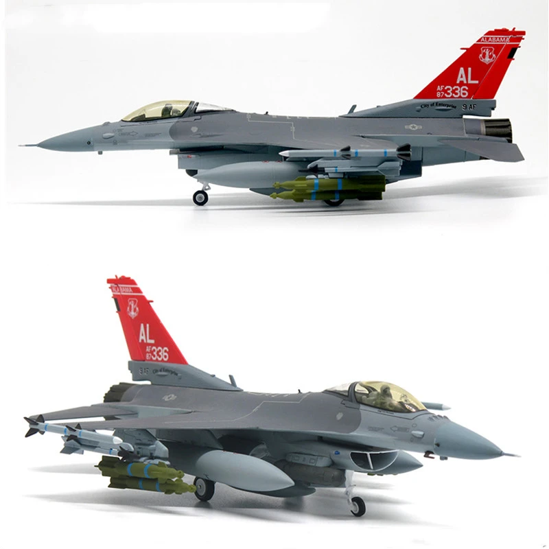 

Модель литая самолета из сплава 1/72, модель ВВС США F16, модель солдатика, Джет 160-го солдатика, эскадрилья, коллекционная военная модель, Подарочная игрушка