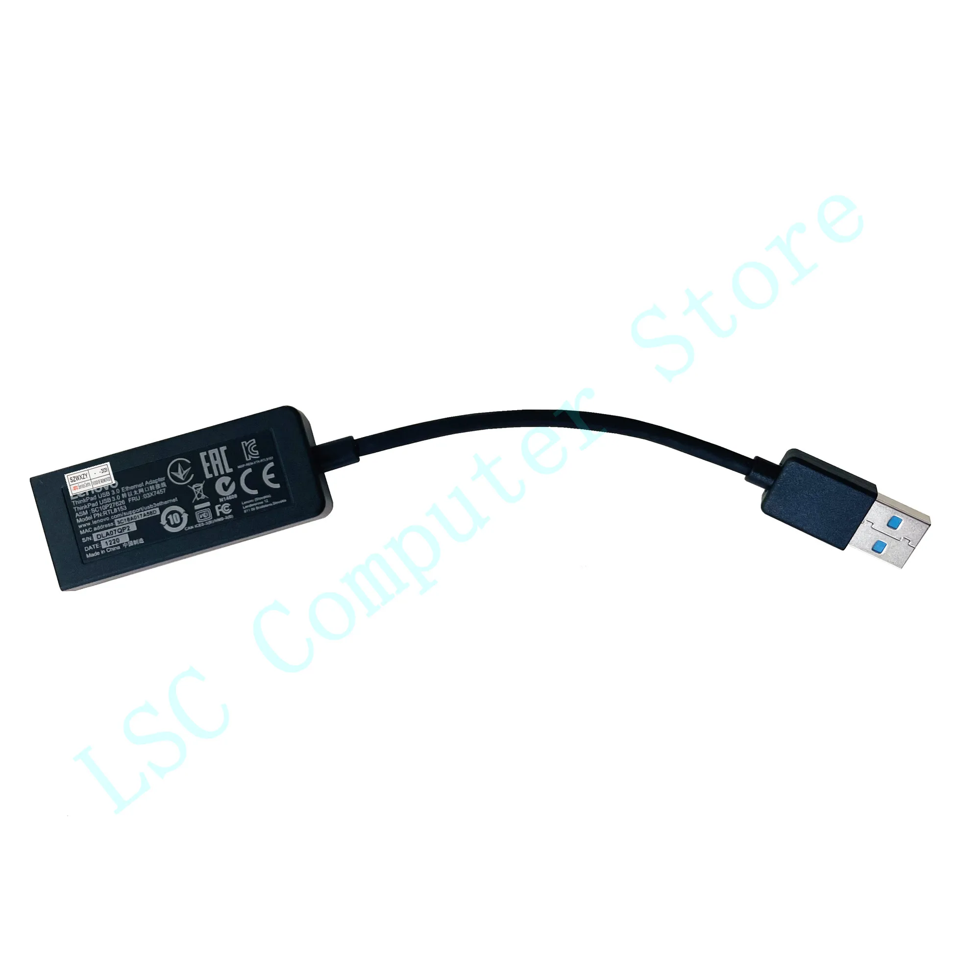 LSC новый оригинальный для Lenovo USB 3 0 к Gigabit Ethernet RJ45 преобразователь 03X7457 4X90S91830 RTL8153