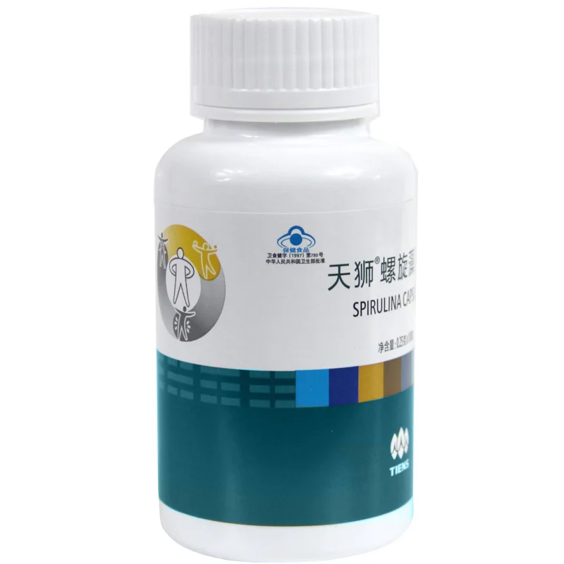 

Lion brand spirulina capsule 100 * 2 bottles of immune regulation