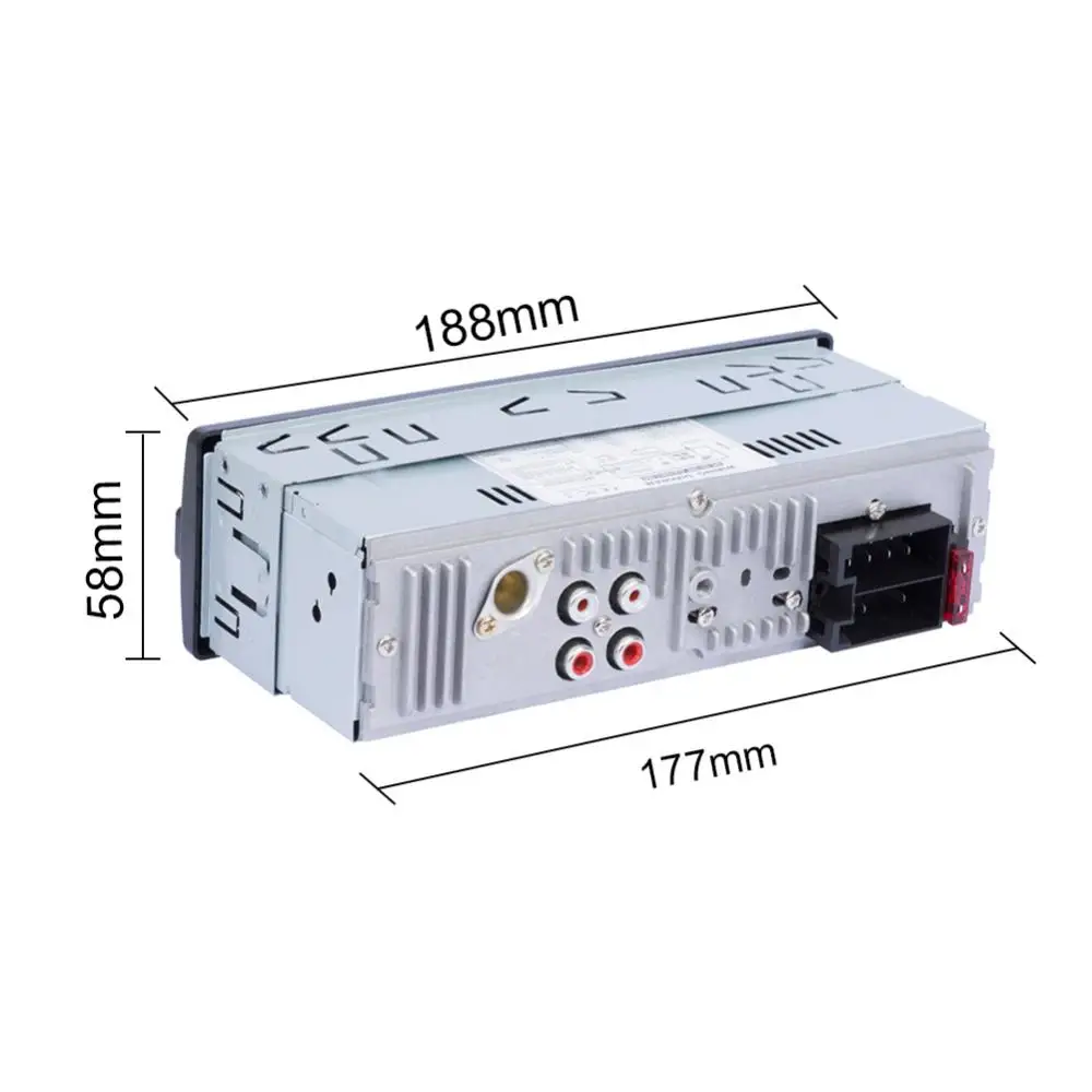 

60% Dropshipping!!RK-526 DAB Dual USB Car Auto Bluetooth U Disk Micro-SD MP3 Music Player Radio